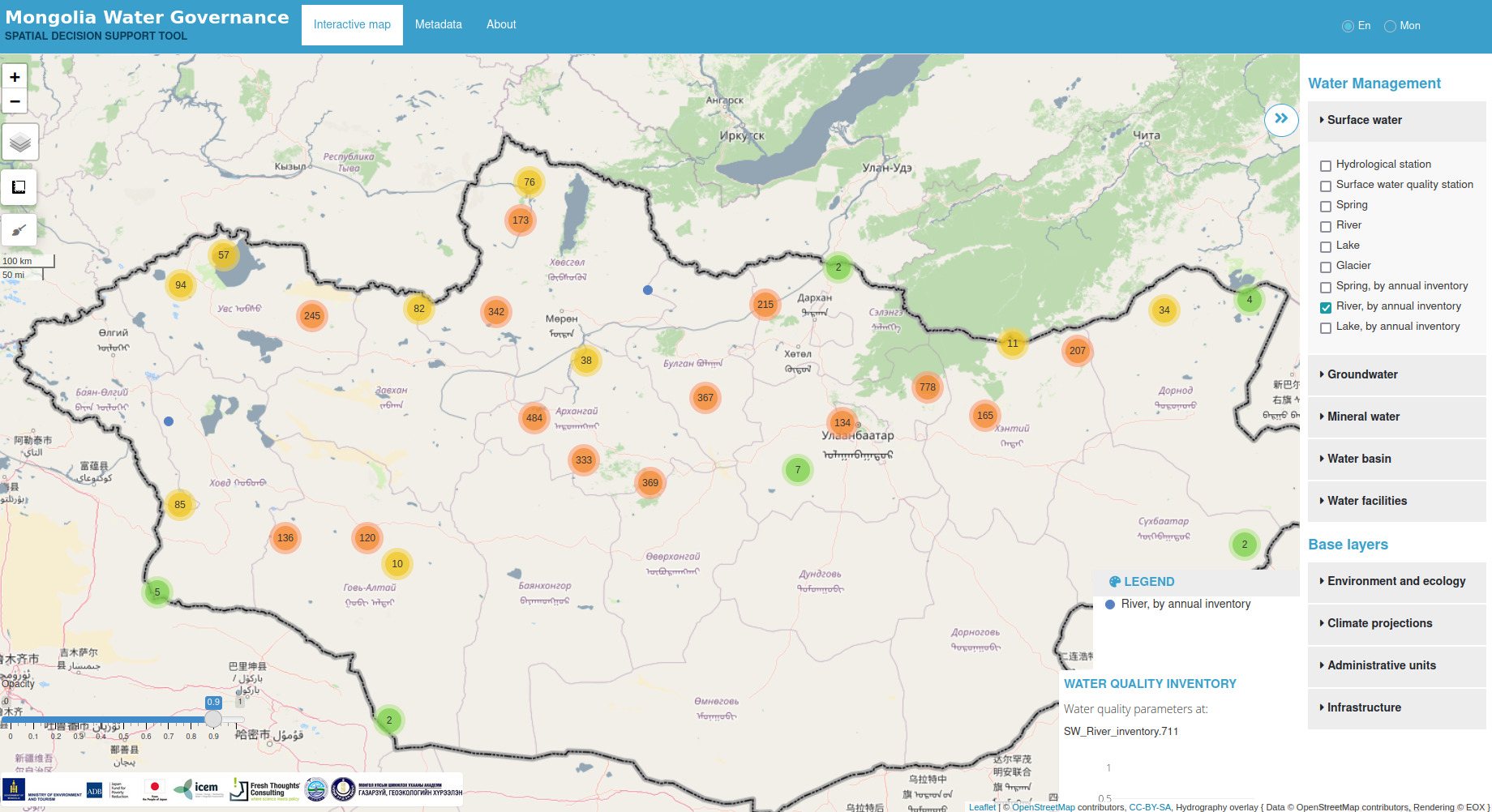TA 9440-MON: Implementing Innovative Approaches for Improved Water Governance