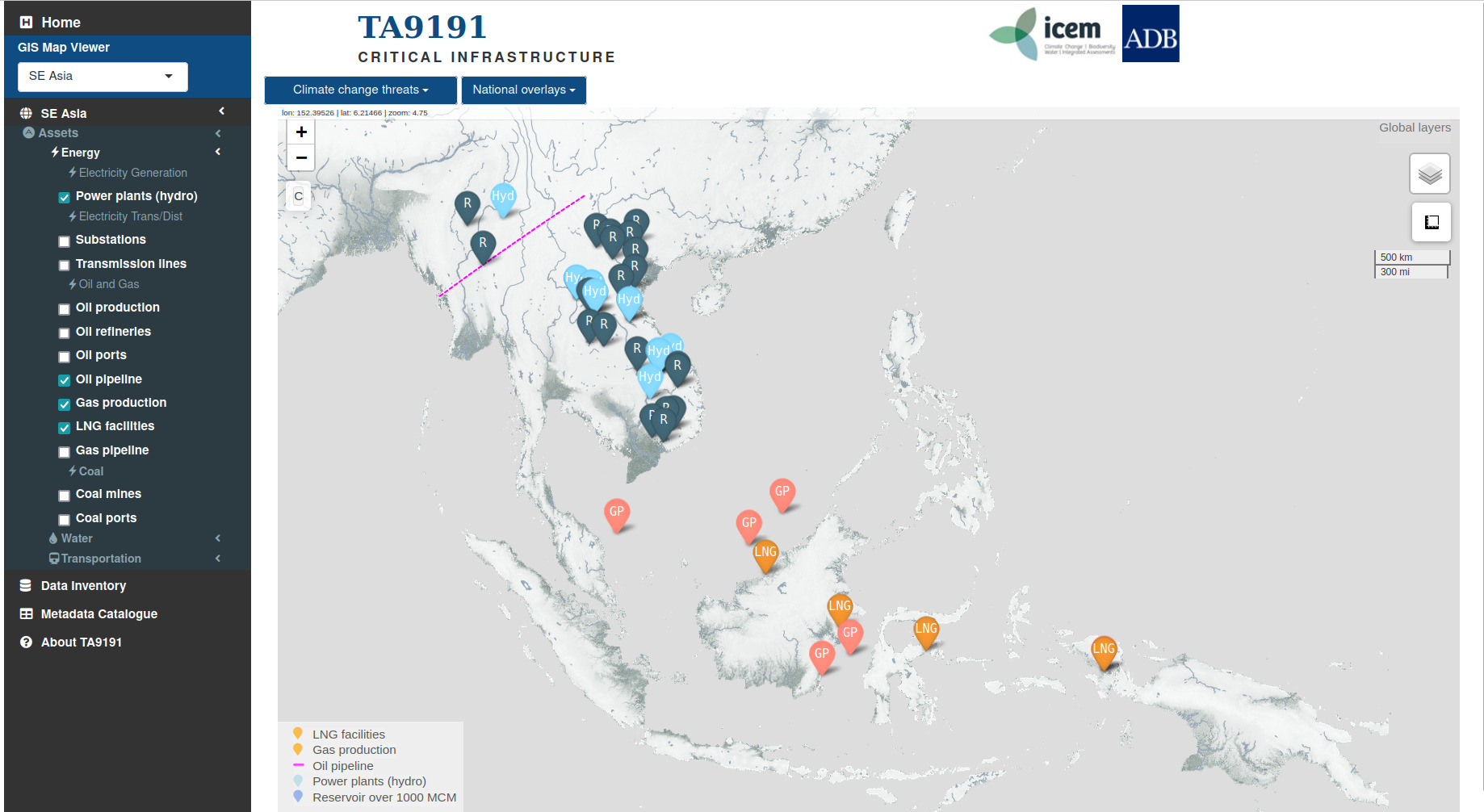 World Bank TA-9191 REG: Building Climate Change Resilience in Asia's Critical Infrastructure